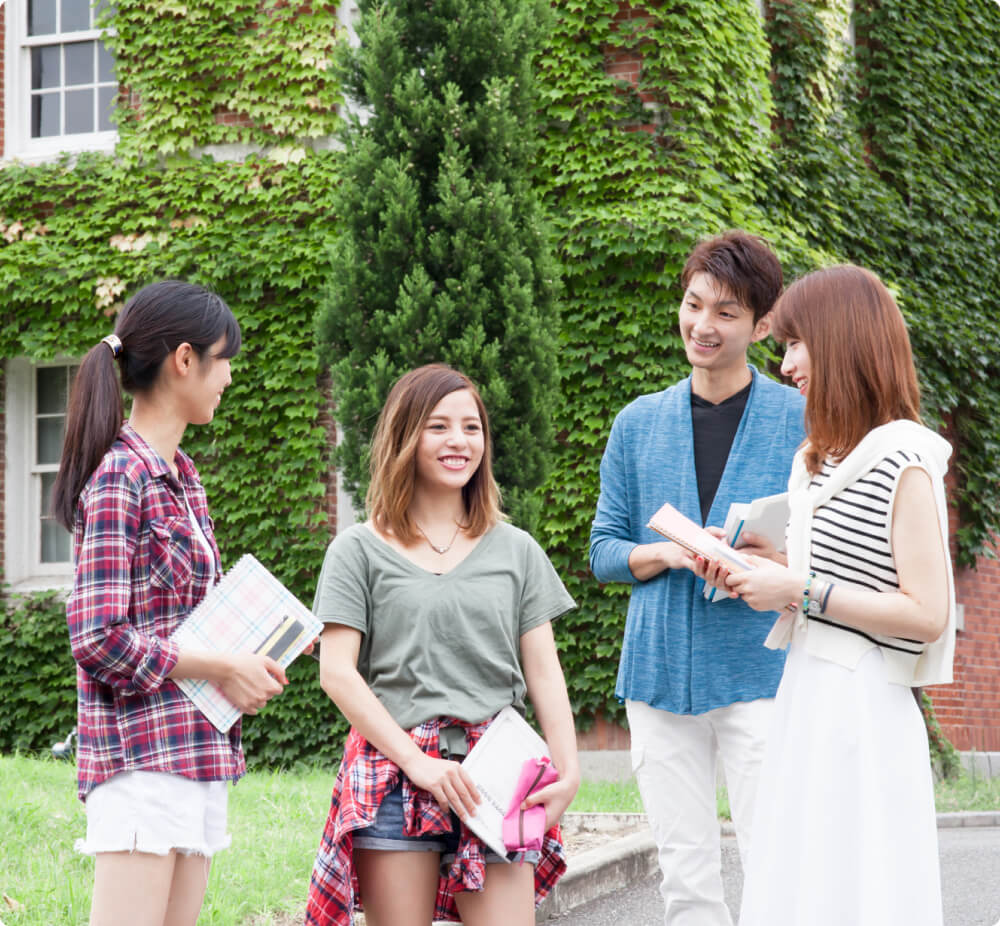 留学中の学生